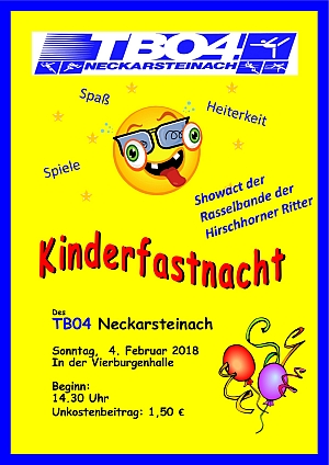 Kinderfasching plakat 300px